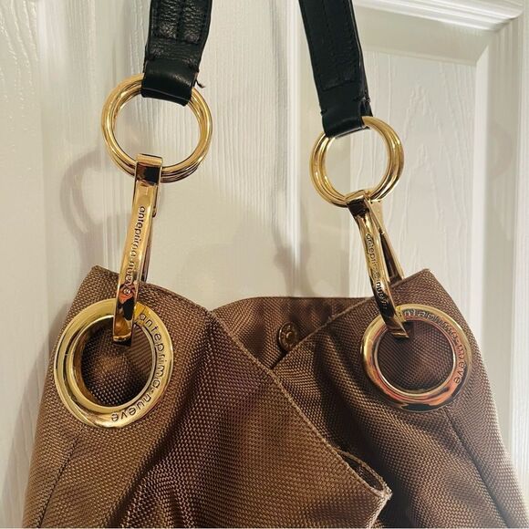 Jean Pierre Hobo Bucket Bag with Gold Accents - Picture 7 of 14
